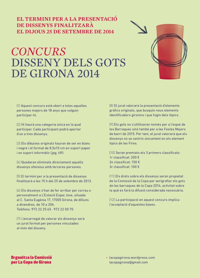 Postal gots Fires Girona 2014.indd